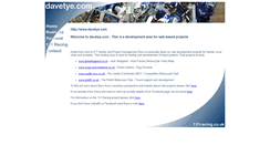 Desktop Screenshot of davetye.com